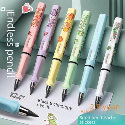 Eternal Pencils: Durable, Replaceable Pencils for Continuous Writing and Drawing Without Sharpening, Perfect for Primary Students and Children.
