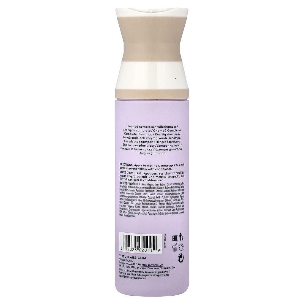 Virtue Labs, Full Shampoo, 240ml (8 Fl Oz)