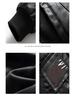 Men's Slim Fit PU Leather Baseball & Stand Collar Jacket - Autumn Winter Korean Style Casual Motorcycle Outerwear