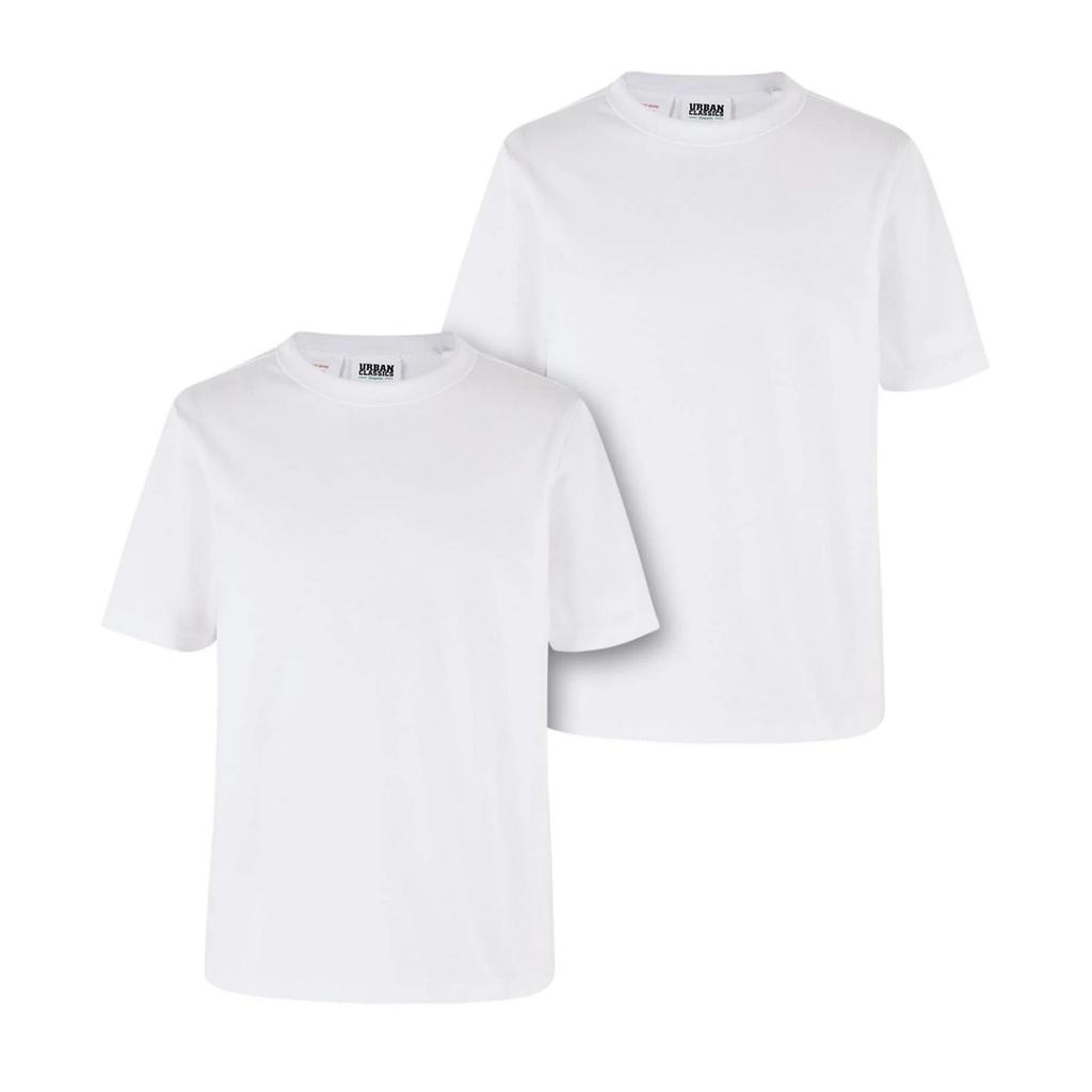 Urban Classics Boys Basic Organic T-Shirt (Pack of 2)