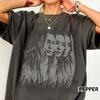 Camiseta Vintage Anos 90 Hilary Duff Comfort Colors