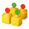 Super Mario Home & Party Muffin Cup (Question Block) & Pick (Super Mushroom/1UP Mushroom)