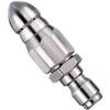 1 Pcs 5000 PSI Sewer Jetter Pressure Drain Jetter Hose Nozzle For 1/4 Pressure Washer Pipeline Cleaning Rotary Nozzle