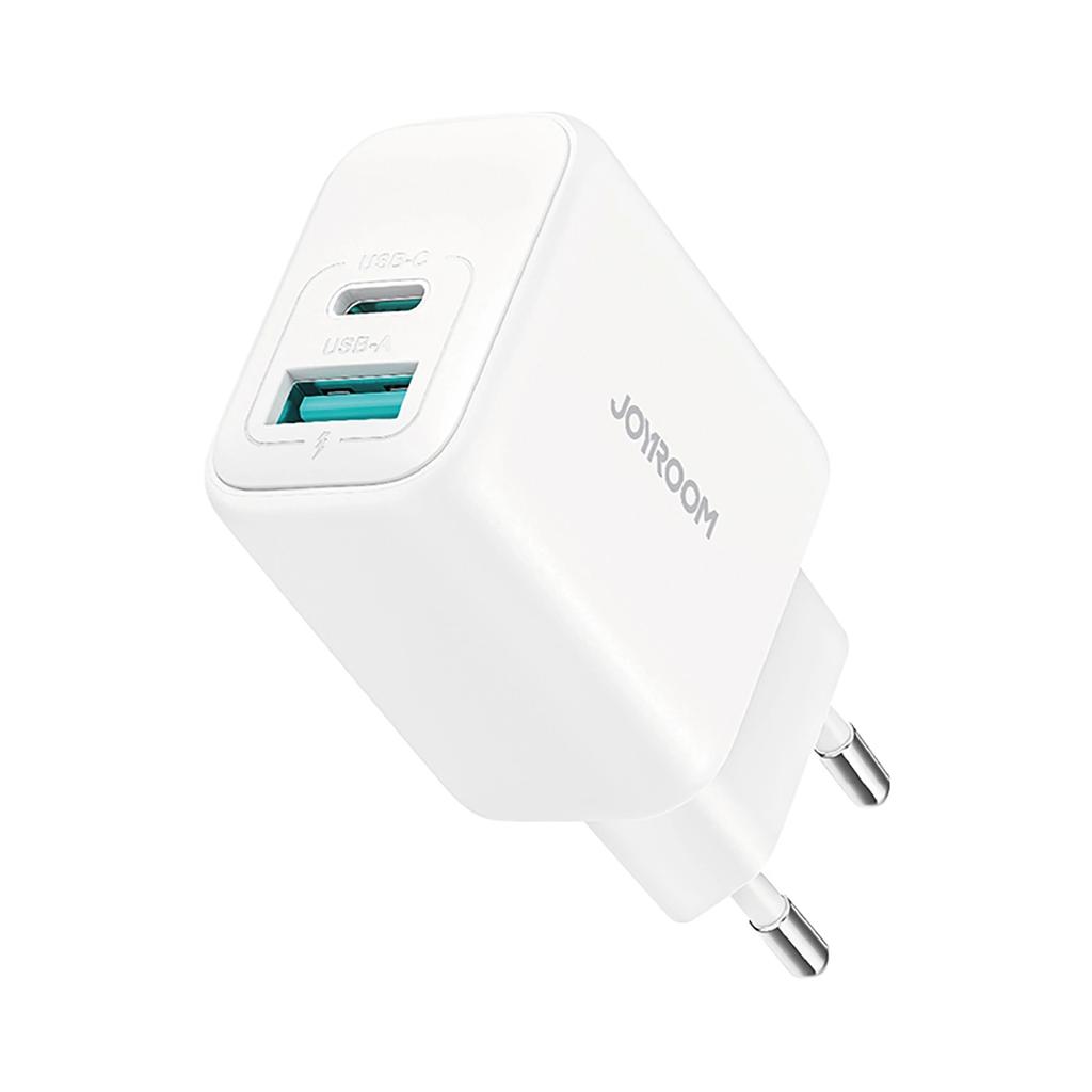 Ładowarka Sieciowa Joyroom Jr-Tcf21 Dual-Port (A+C) (Biały)