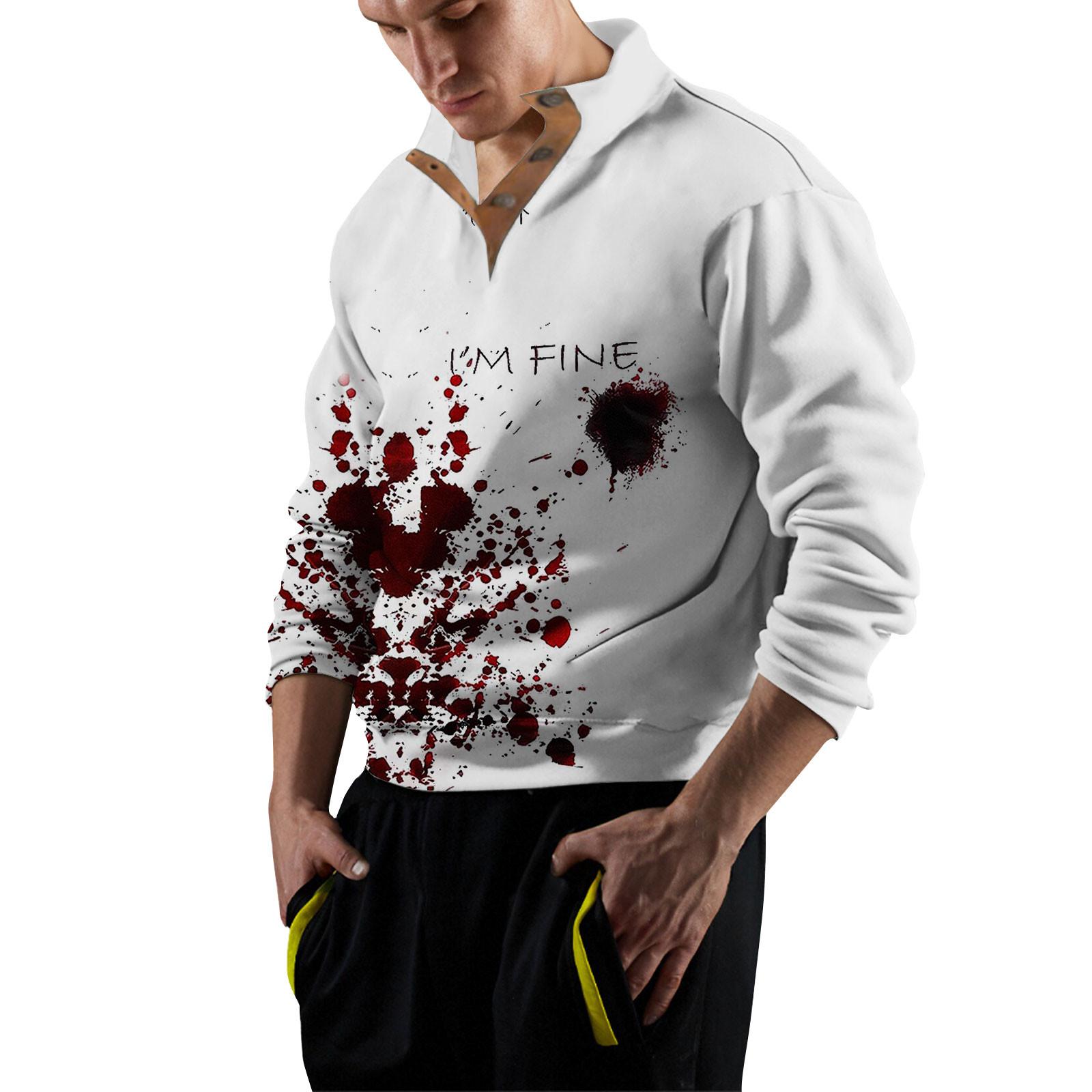 Мужская толстовка с воротником-стойкой на открытом воздухе — фото 3