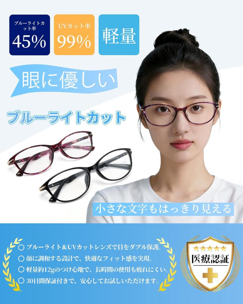 [GO!GRM] Women's Reading Glasses, Blue Light Blocking, Stylish, Ultra-Lightweight, Single Vision, Ultra-Thin TR90 Lenses, UV Protection, Unisex, Senio
