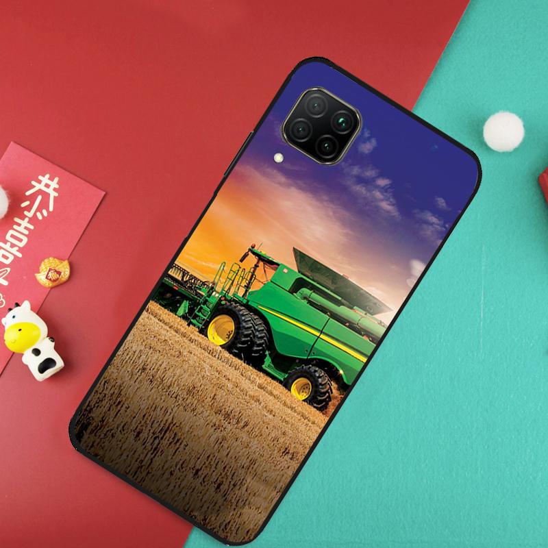 Farm Vehicle Tractor For Huawei Nova 7i 8i 11i 12i Y73 Y72 Y61 Y91 Y90 Y70 Y60 9 10 SE 11 Pro P30 P40 Lite Case