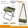 Tragbarer Outdoor-Klappstuhl Rucksack und Hocker für Camping und Angeln