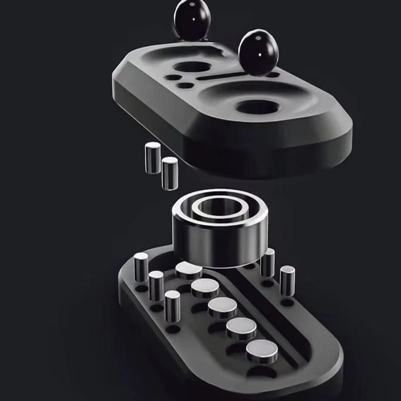 Unstress Artifact Owl Infinite Push Card Metal Pop Card Coin Sensing Card Fingertip Gyro Toy Office Desk Toys For Adults
