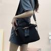Women's Fashi Lightweight Crossbody Bag Large Capacity Portable Soft Shoulder Handbag