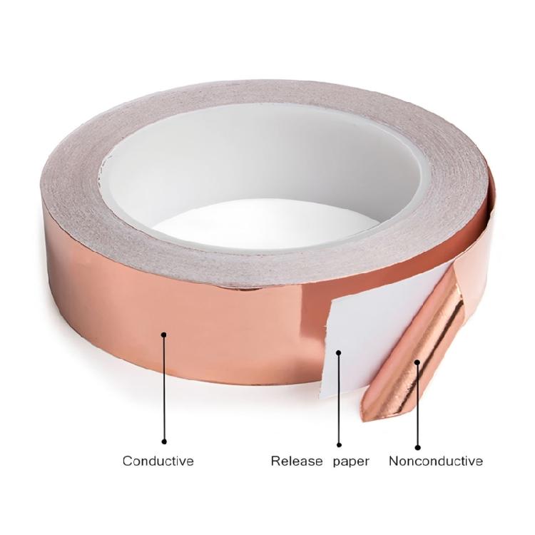Easy Application 1inch Copper Tape for Guitar Shielding Promoting Conductivity and Grounding to Reduce Interference