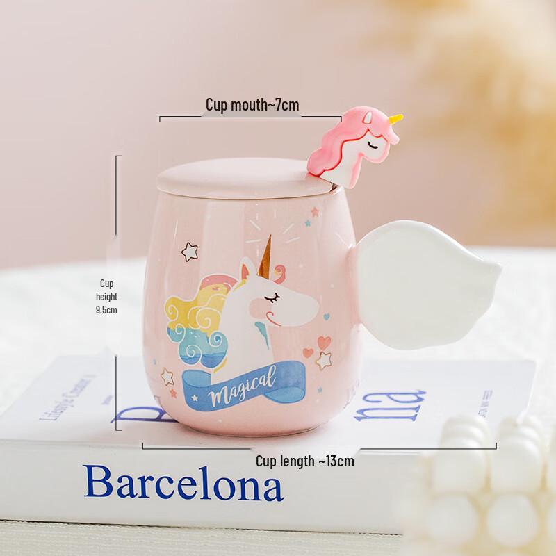 Керамическая детская кружка с мультяшным рисунком Shangqi