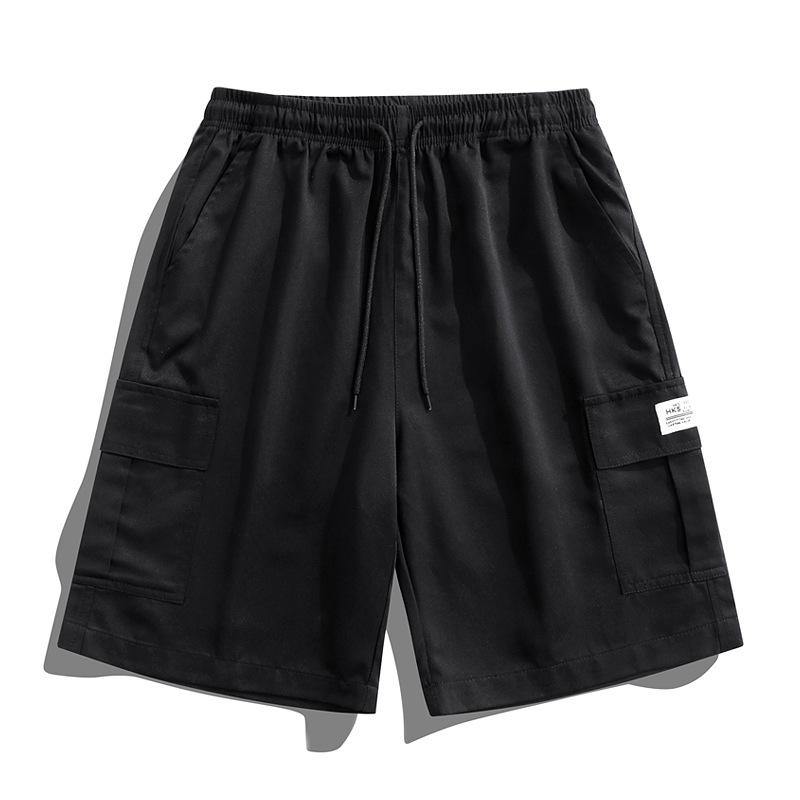Shorts d'été décontractés multi-poches pour homme - Grande taille disponible