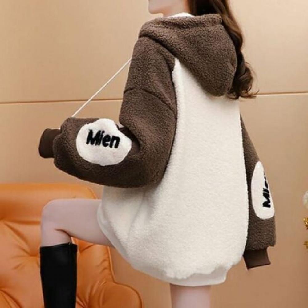 Navava Women Warm Fleece Long Sleeve Hoodie Nt3075