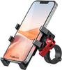 Tiakia Bicycle Smartphone Quick Metal Phone Smartphone Bicycle iPhone Bike 360 Degree Compatible with iPhone Pro Plus Android Inch Mount,