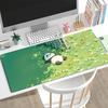 Oversized Diatom Mud Gaming Mouse Pad with Cute Relaxed Panda Design NonSlip Large Desk Mat for Home Office  Gaming