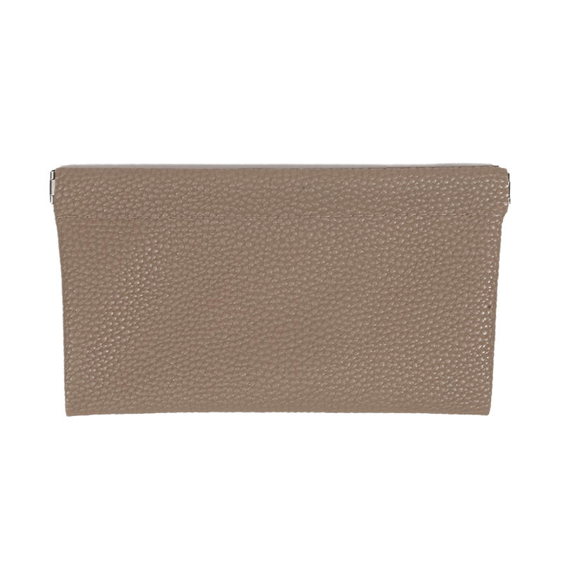 Self-Closing Long Wallet Artificial Leather Passport Driver's License Document Holder Data Cable Cosmetic Bag Storage