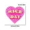 Lips Love Heart Patch Cartoon Embroidery Patch DIY Iron On Patches For Clothing Thermoadhesive Patches On Clothes Sewing Sticker