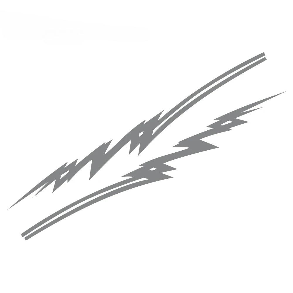 Waterproof PVC Lightning Pattern Car Body Sticker BMW Side Door Fender Vinyl Decal Auto Exterior Decor Accessories