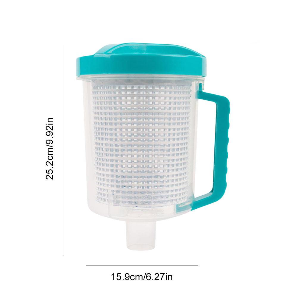 

Inline Pool Leaf Canister Leaf Trap Large Capacity Pool Vacuum Filter Pool Leaf Collector For W26705 Pentair R211084 Pool Tools