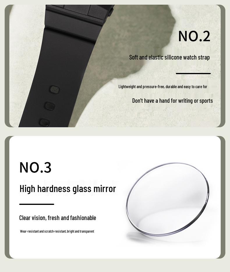 Oulishi Unisex Leise Prüfungs Sport Mode Elektronische Uhr