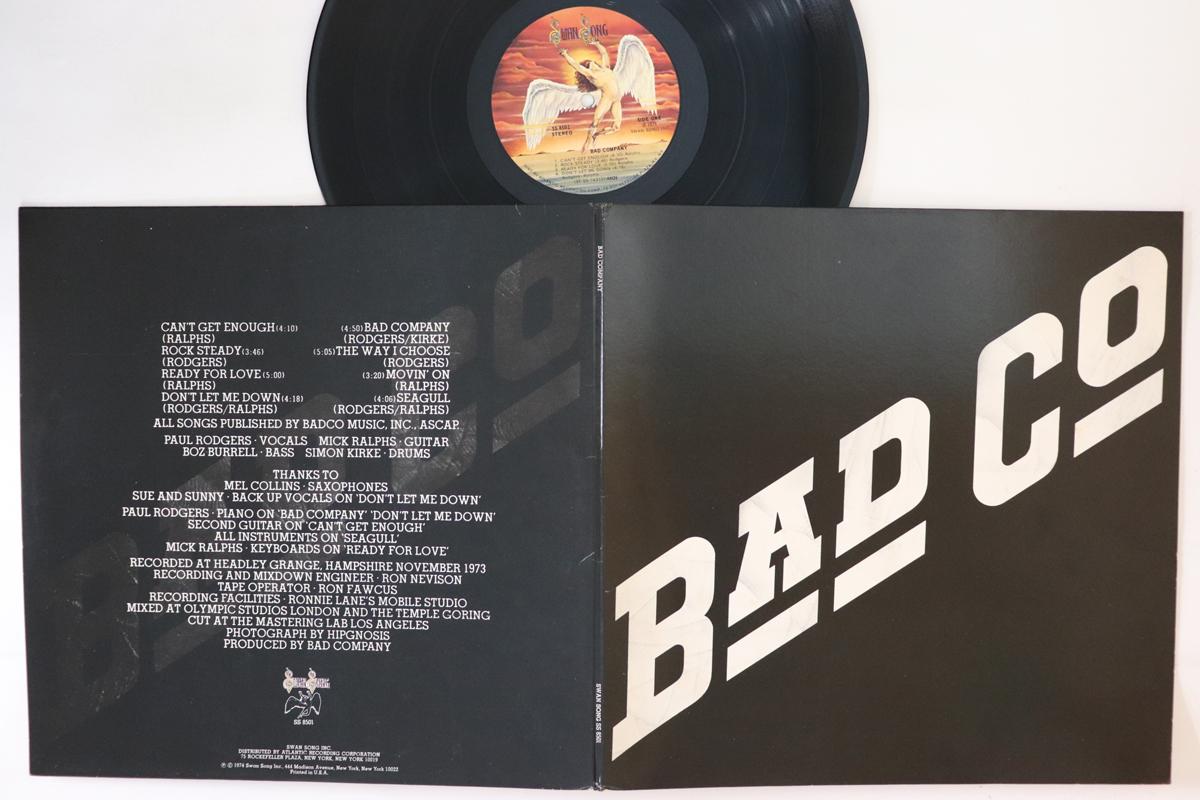 

LP Record BAD COMPANY - Bad Company SS8501 SWAN SONG 1977 US Rock Used