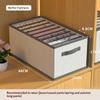 Foldable Fabric Drawer Organizers With Handles Multi-Compartment Storage Box For Clothes Pants Bedding Closet