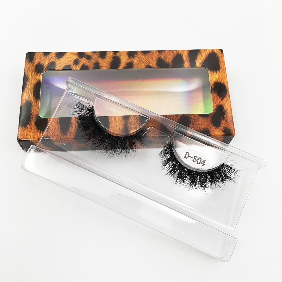 RED SIREN Wimpern Dick Flauschig Nerz Wimpern Tierversuchsfrei Kurz Natürlich Handgemacht Falsche Wimpern Make-up Nerz Wimpern