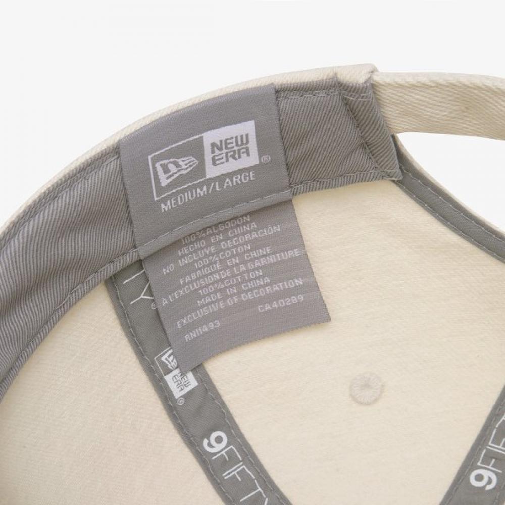 New Era New York Yankees Denim Basic Retro Crown Strapback Ivory 15131623