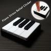 3D Printed Piano Keyboard Clicker Press-Type Relax Fidget Figurine Suitable For Office Desk Party Games Musical Key Presser