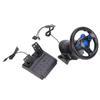 Gaming Steering Wheel 180 Degree Rotation Multifunctional 3 In 1 Game Racing Wheel with Pedals for P