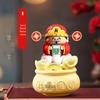 New Year Lucky Cat Plaster Aroma Diffuser - God of Wealth Figurine Fragrance Gift