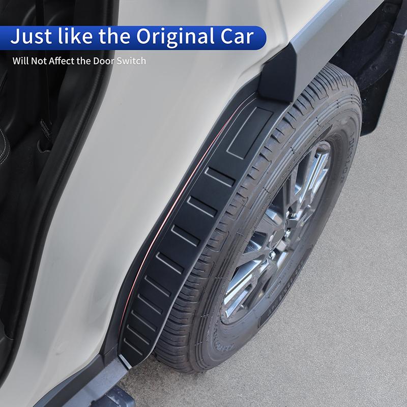For Toyota 2024 2025 2026 Land Cruiser 250 Prado LC250 Rear Mud Flaps Plastic Anti-Splash Accessories Mudguards Upgrade Parts