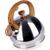 Steel Silver Whistling Kettle 1.5 L
