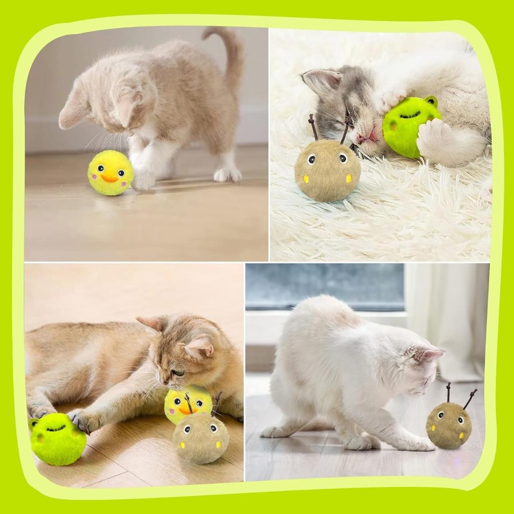 Katzenspielzeug, Interaktives Katzenspielzeug, Katzensport für drinnen, Plüschtiere