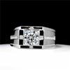 925 Silver Ring 5A Zircon luxury High Quality For Men Women Wedding Fine Jewelry Accessories Party Gift Fashions