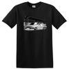 Autoenthusiast T-Shirt Cooles modifiziertes Fahrzeug Grafik-T-Shirt Rennszene Design