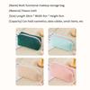 2026 Cute Zipper Plush Large Solid Color Cosmetic Bag Makeup Bag For Women Travel Make Up Toiletry Bag Washing Pouch Pen Pouch