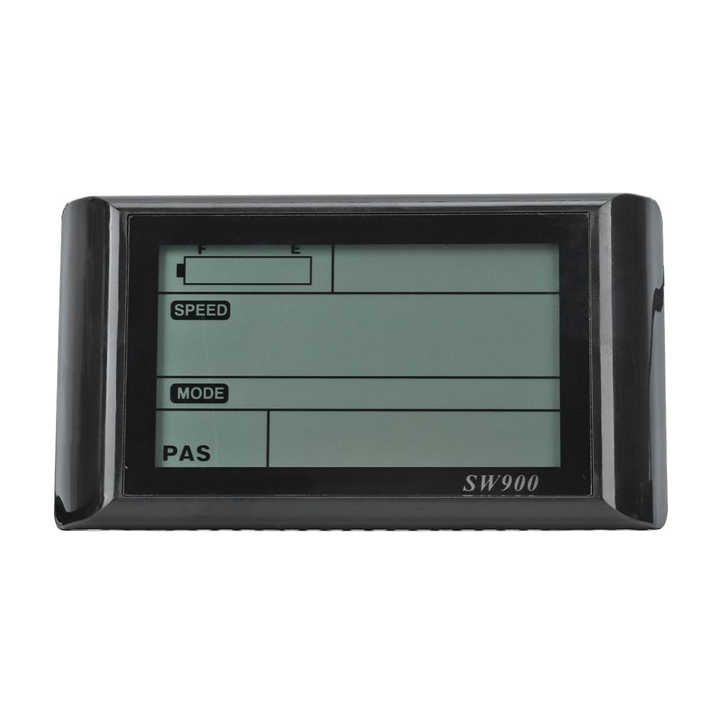 Electric Bike SW900 LCD Display 24V 36V 48V 60V Waterproof Electric Scooter LCD Display Control Panel Screen for
