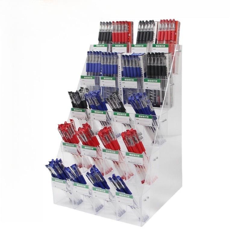 Acrylic Price Tag Display & Pen Holder Stand