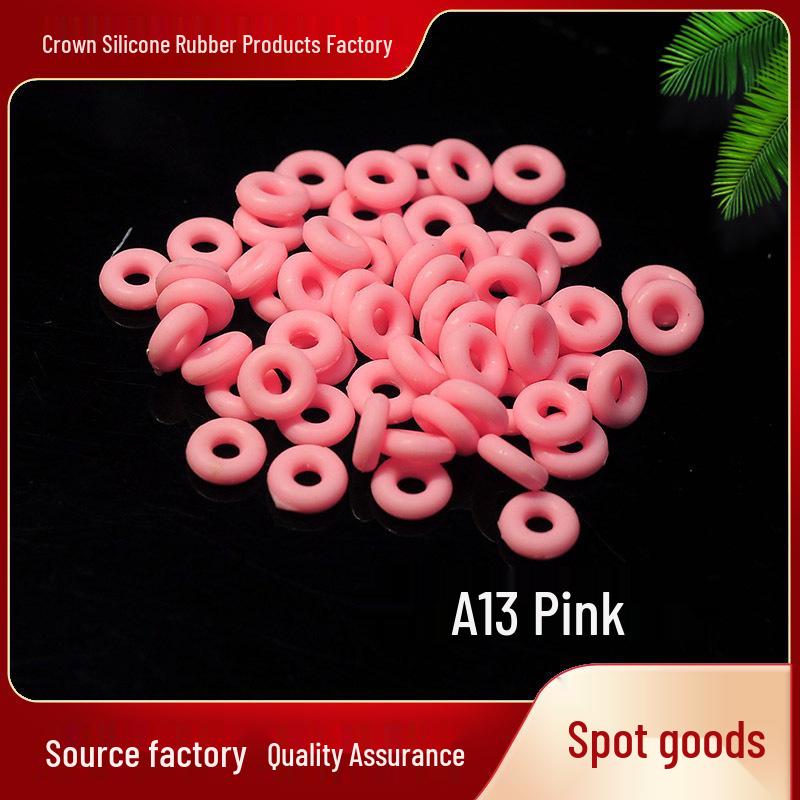 50-Piece Jade Silicone Spacer Rings for Bracelets, Chains, and Necklaces