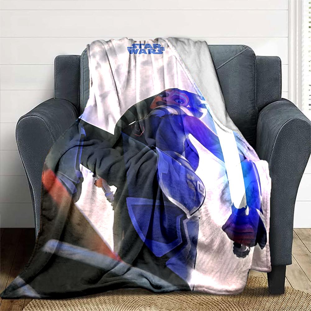 Star Wars Blanket Durable Comfort Great for Sofa Couch Bedding Four Seasons Universal Modern Style Ideal Gift For Birthday Valentine'S Day
