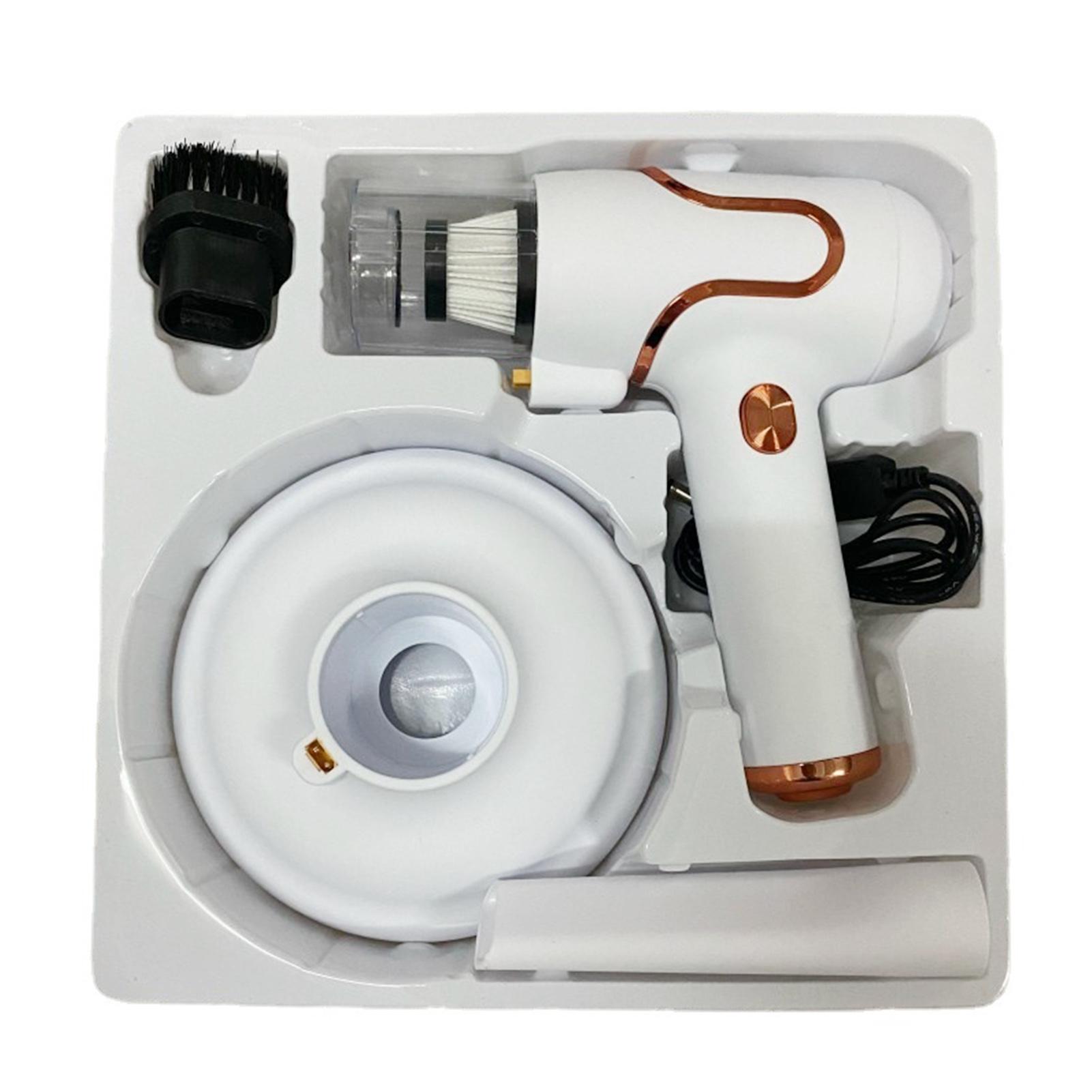

Vacuum Mite Cleaner Portable Cordless Lightweight Handheld Vacuum Dust Mite Cleaner for Home білий