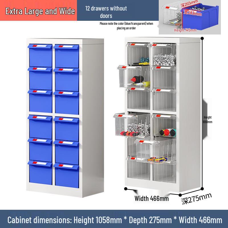 Heavy Duty Parts & Tool Organizer Drawer Cabinet for Screws, Components, Hardware & Cutlery Storage