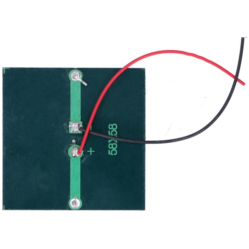 3 Pcs 0.45W 2V Solar Panel Polysilicon Solar Power Cells Durable Solar Panel Cells  Outdoor Trip