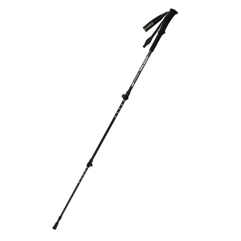 Ultra Lightweight 3K Carbon Fiber Trekking Pole 3-Section Adjustable Hiking Staff Outdoor Walking Travel Mountaineering