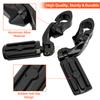 Universal 1-1/4" 32mm Motorcycle Foot Rest Highway Engine Guard Foot Pegs Mount For Harley Touring Honda Kawasaki Suzuki Yamaha