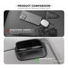 Car Sun Visor Glasses Case Leather Storage Box Accessories For Mitsubishi Lancer ASX Pajero Mirage Attrage Xpander Outlander
