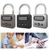 Multi Function Security Lock LCD Display Smart Time Lock Electronic Timer  Hardware
