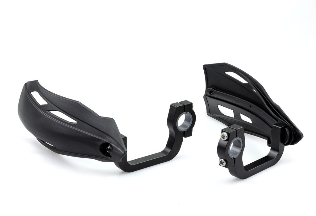 Kijima Knuckle Guards (Black) for Cross Cub/Hunter Cub/CT125 (Product Code: 405-0472)